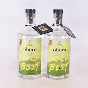 大阪府内発送限定★2本セット★ニセコ蒸溜所 オホロ ジン 2024 720ml 47% スピリッツ ohoro L29S138