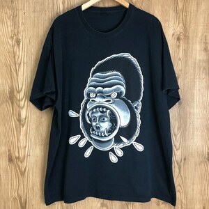 JOSE CARRASQUILLO TATTOO プリントTシャツ メンズXL位 タトゥースタジオ ヴィンテージ アメリカ 古着 e24033119