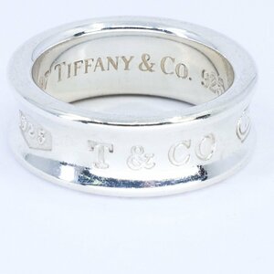 ■ 1円 ～ 正規 中古 参定5,2万■ ティファニー Tiffany ＆Co. ■ 1837 ミディアム リング ■ 約 9.5号 スターリング シルバー SV Ag 925