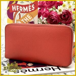 ★美品★　HERMES　アザップ　シルクイン　ロング　長財布