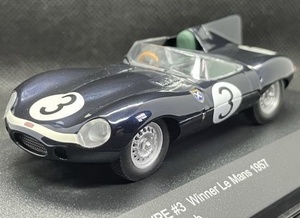 【非売品】Ж イクソ 1/43 ジャガー Dタイプ #3 ルマン 優勝車 1957 限定 1000台 Ж ixo 1/43 JAGUAR D-Type #3 Winner Le Mans Ж Daimler