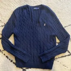 ポロラルフローレンPOLO RALPH LAUREN ケーブルニットXL