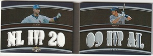 TOPPS 2010 Triple Threads Albert Pujols Joe Mauer /27 TTRDC-1 ブックレット ジャージカード