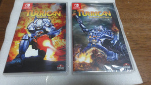 ●レア ニンテンドースイッチ タリカン アンソロジー Vol.1 + 2 セット TURRICAN ANTHOLOGY VOL.1 VOL.2 欧州版 新品 おまけ付●