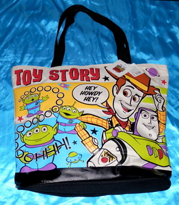 トイ・ストーリー トートバッグ 約45cm × 約38cm Toy Story バッグ エコバッグ