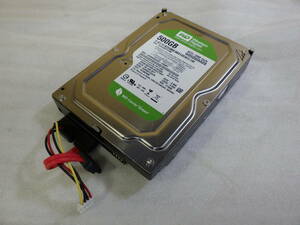 Panasonic DMR-BRT300 ブルーレイレコーダー から取外した 純正 HDD 500GB WD5000AADS 動作確認済み#RM11165