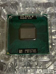 Intel Core 2 Duo T9600 ノートパソコン用 CPU 新品未使用品