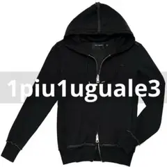 定価6.8万1piu1uguale3 SWEAT ZIP PARKA Ⅲパーカー