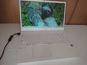 Lavie 　PC-153CAAW、SSD256GB,Ram 8GB、Corei3　10110U、新品15.6インチFHD液晶パネル