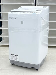 北海道/千歳市 SHARP/シャープ 縦型 洗濯乾燥機 洗濯機 ES-T5E7-KW 2020年製 洗濯5.5kg /乾燥3.5kg