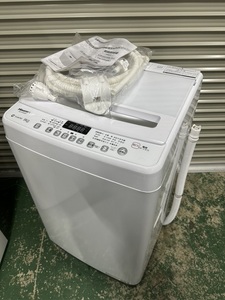 D0518 Hisense 全自動電気洗濯機 HW-DG80BK1 容量8kg 2023年製 縦型洗濯機 家電 電化製品 ハイセンス 一人暮らし 同棲 直接引き取り歓迎