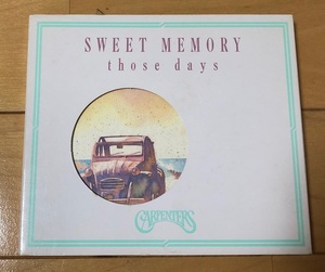 【僅少、ブックレット、スリーブ付】千趣会 Carpenters Sweet Memory Those Days カーペンターズ スウィート メモリー あのころ KR-NK02