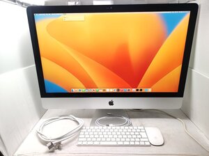 ★iMac(Retina 5K, 27-inch, 2017)★Core i7 7700K 4.2GHz★メモリ32GB/SSD512GB★Radeon Pro 580 8GB★A1419★Apple★保証有 286