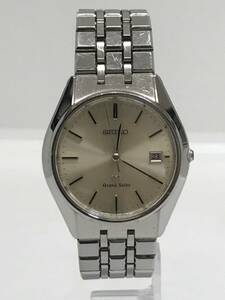 稼働品 SEIKO セイコー Grand Seiko グランドセイコー 9587-8000 腕時計 クォーツ シルバー メンズ ファッション 服飾小物 趣味 コレクター