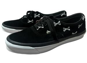 未使用品 20AW VANS WTAPS VAULT OG ERA LX CROSS BONES バンズ ダブルタップス ボルト クロスボーン エラ ブラック 黒 US11.5 29.5㎝ /