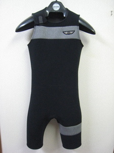 【美品】RASH WETSUITS ラッシュウエットスーツ 最新ショートジョン “ADVANCE SERIES”WIZARD-S☆最高級ハイストレッチ素材『EX』数回のみ