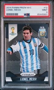 【PSA9】2014 PANINI PRIZM WORLD CUP 12 LIONEL MESSI メッシ アルゼンチン代表