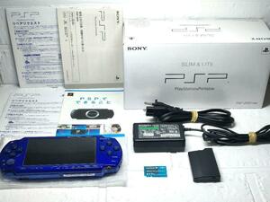 ☆美品☆SONY ソニー PSポータブル PSP-2000 ブルー ゲーム 本体 PlayStationPortable PlayStation_Portable PSP