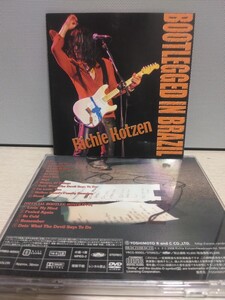 ☆RICHIE KOTZEN☆BOOTLEGED IN BRAZIL【国内盤帯付】リッチー・コッツェン 貴重ライヴ音源 必聴 CD＋DVD レア