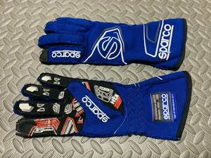 スパルコ レーシンググローブ Sサイズ FIA公認 HTX タッチS 8 イタリア製 FIA8856-2000 ブルー Racing Glove