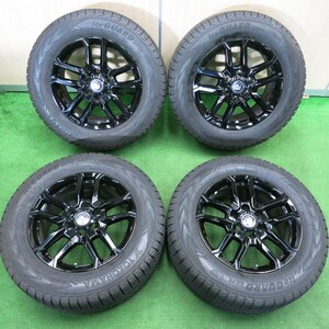 [送料無料]バリ溝 23年 綺麗 9.5分★BAREROCK BISON 光生 265/60R18 スタッドレス ヨコハマ アイスガード G075 PCD139.7/6H★4121809TNス