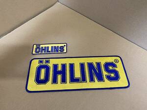 オーリンズ　OHLINS　ワッペン　正規品　大小２枚セット　未使用品　　