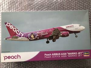 ハセガワ　1/200　Airbus ピーチ Peach A320　MARIKO　ジェット hasegawa