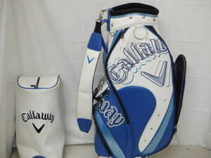 Callaway キャロウエイ 9.0型 アスリートスタッフ★中古★(WHxBLUE)ゴルフ キャディバック