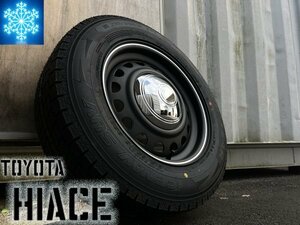 新品 16インチ タイヤ ホイール 4本セット ハイエース 200系 pcd139.7 6穴 国産 スタッドレス 215/65R16