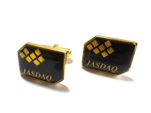 ジャスダック（JASDAQ）証券取引所 メンズ カフスボタン cuff links