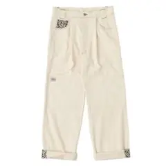 9090 Animal Painter Pants アニマルワイドパンツ