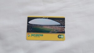 ●JR東日本●現在でも使用可！●JEF UNITED ジェフ●記念Suicaデポジットのみ サッカー　ICOCAtoICaPASMO等交通系ICカード全国相互利用可