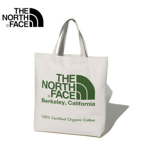 【NM81971 GG-1】 THE NORTH FACE　ノースフェイス　オーガニックコットントート　Organic Cotton Tote　トートバッグ グリーン