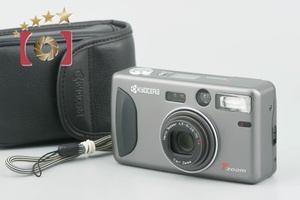 【中古】Kyocera 京セラ T ZOOM コンパクトフィルムカメラ