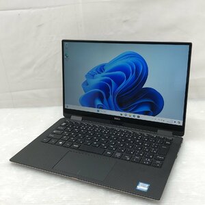 1円～タッチパネル搭載 Windows11 Pro DELL XPS 13 9365 P71G Core i5-8200Y メモリ8GB NVMeM.2 SSD256GB 13.3インチ T014713