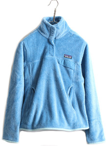 希少サイズ S ■ 11年製 パタゴニア リツール スナップT プルオーバー ジャケット ( レディース ) 古着 Patagonia フリース ブルゾン ボア