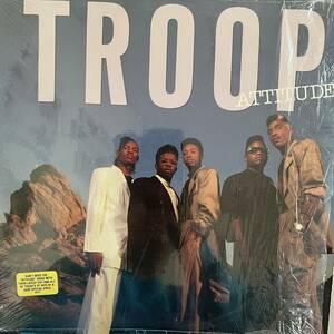 ■ TROOP / ATTITUDE ■ 1989年　盤質良好　R&B/ New Jack Swing名盤 シュリンク付