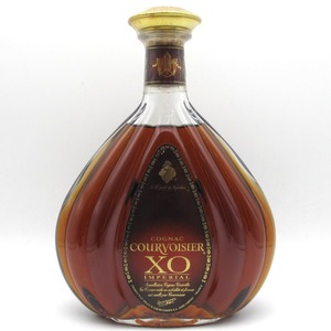 COURVOISIER クルボアジェ ブランデー XO 赤ラベル クリアボトル COGNAC コニャック 700ml 40% 洋酒 古酒 未開栓