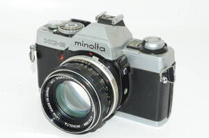 【外観並級以下】minolta XG-E / MINOLTA MC ROKKOR-OF 55mm F1.7　#s14657