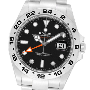 【美品】【中古】ROLEX ロレックス エクスプローラーII 226570 (ブラック) 保証書(2022年3月記載)