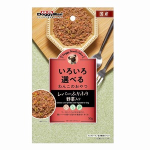 ドギーマン ドギースナックバリュー レバーふりふり 野菜入り 50g 犬用おやつ