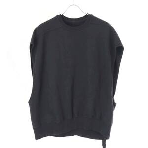 DRKSHDW by Rick Owens ダークシャドウバイリックオウエンス SL JUMBO TATLIN SWEAT ノースリーブスウェットトレーナー S ITJ5JAFV6CYE