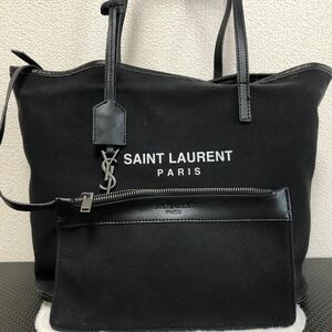 SAINT LAURENT PARIS YSL サンローランパリ GNR871210 トートバッグ 肩掛け バッグ ロゴ金具