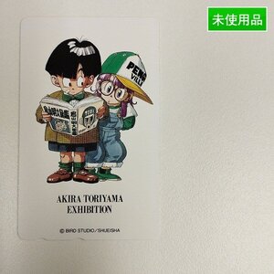 sC724s [未使用品] ドラゴンボール テレホンカード(50度数) AKIRA TORIYAMA EXHIBITION 孫悟飯&則巻アラレ | カード各種