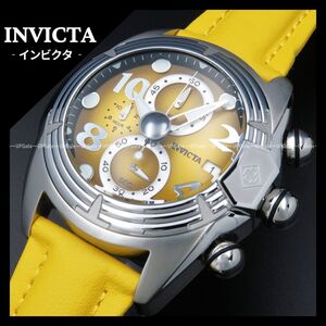 上品★クロノグラフ★イエロー INVICTA Lupah 43876　インビクタ　ルパ