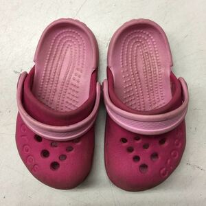 送料無料★クロックス crocs★女の子 ベビー キッズ サンダル★c5★13㎝★ピンク★クロックス #11217s378