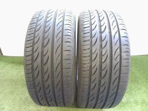 中古 215/40R17 PIRELLI ピレリ PZERONERO GT 2本 2021年製 6,6ミリ 個人宅配送不可