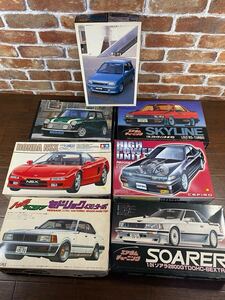 ♪♪ジャンク車プラモデル 1/24 セフィーロ/マーチ/シルビア/ソアラ/NSX/ミニ など まとめ品 B♪♪