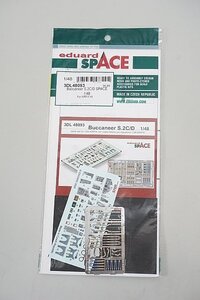 ★ eduard エデュアルド 1/48 バッカニア S.2C/D スペース 内装3Dデカール プラモデル エッチングパーツ 未開封品 3DL48093