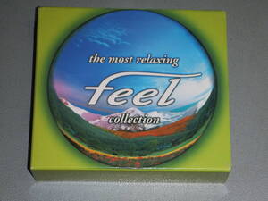 USED★4CD BOX★癒し系コンピ★123P解説書★THE MOST RELAXING~FEEL COLLECTION